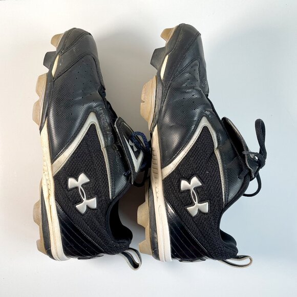 Mens UA Under Armour Baseball Molded Cleats Size 11.5 - Picture 3 of 13